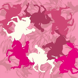 Equestrian Carousel Scarf