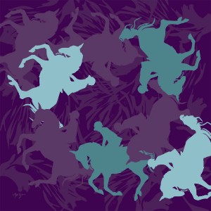 Equestrian Carousel Scarf