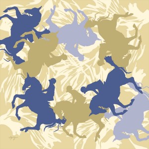 Equestrian Carousel Scarf