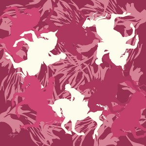 Equestrian Carousel Scarf