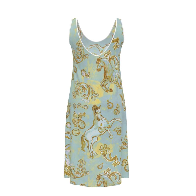 Limoncello Italian Sky Midi Dress