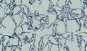 Upperville Hunter Repeat Navy Mint 2024